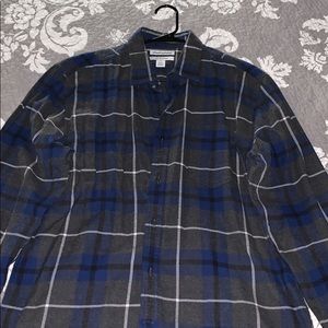 Grey&Blue Flannel